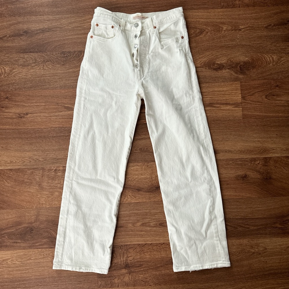 Levi's Women's White Jeans